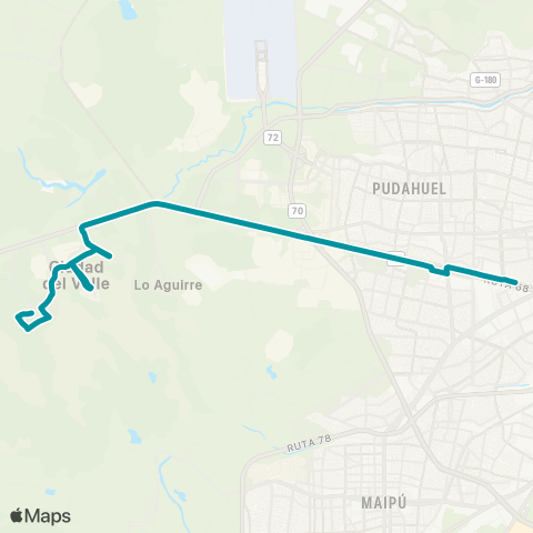 Red (M) Pajaritos - Ciudad de los Valles map