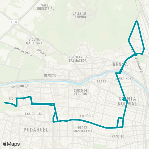 Red Hospital Felix Bulnes - Huamachuco map