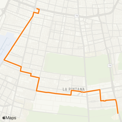 Red El Castillo - (M) la Cisterna map