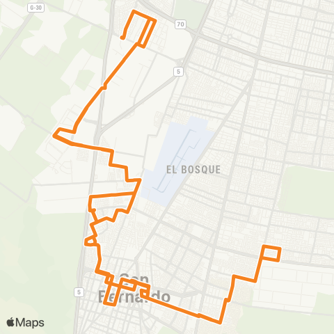 Red Santa Margarita - lo Blanco map