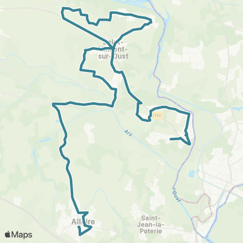Redon Scolaire  map