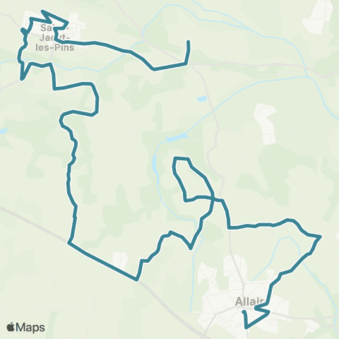 Redon Scolaire  map