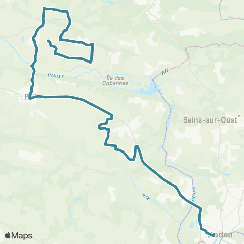 Redon Scolaire  map