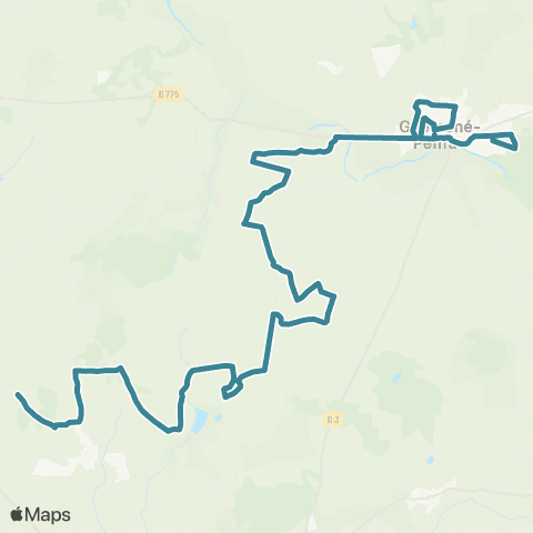 Redon Scolaire  map
