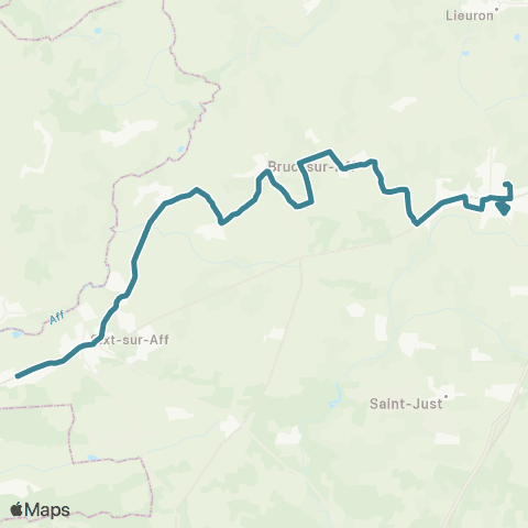 Redon Scolaire  map