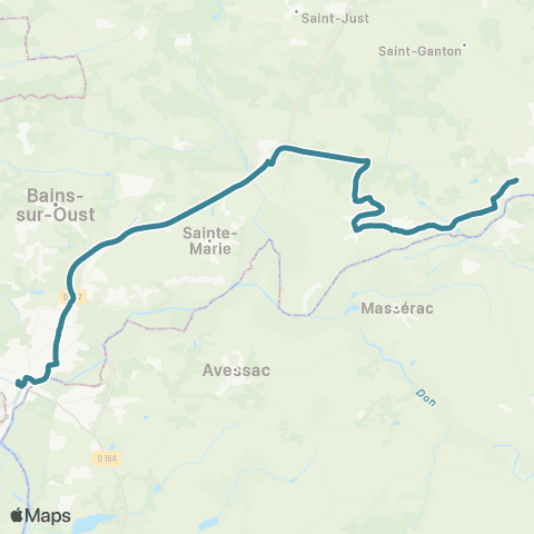 Redon Scolaire  map