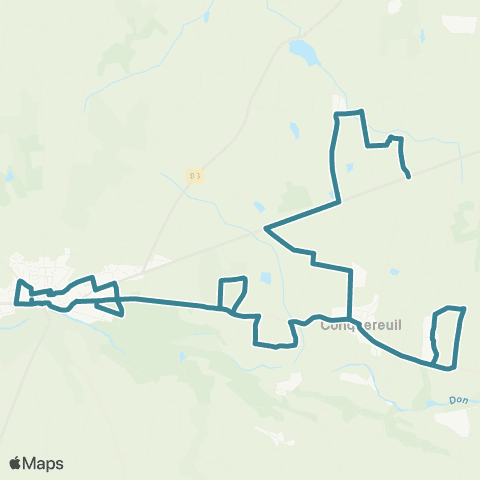 Redon Scolaire  map