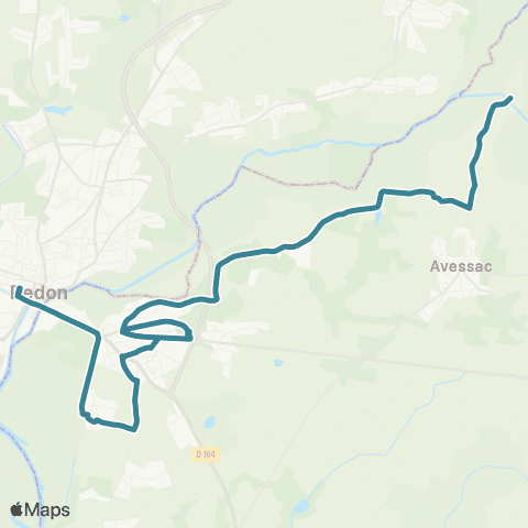 Redon Scolaire  map