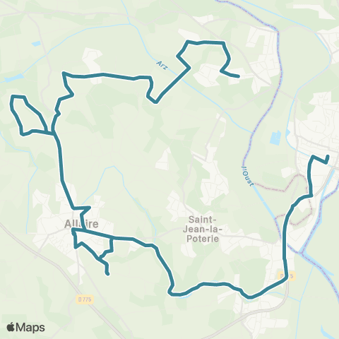 Redon Scolaire  map