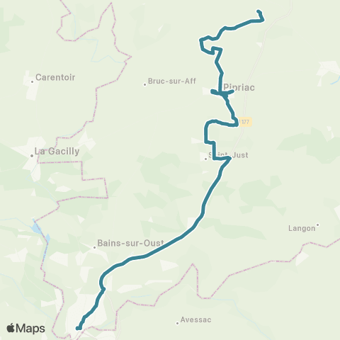 Redon Scolaire  map