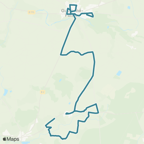 Redon Scolaire  map