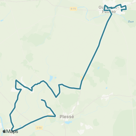Redon Scolaire  map