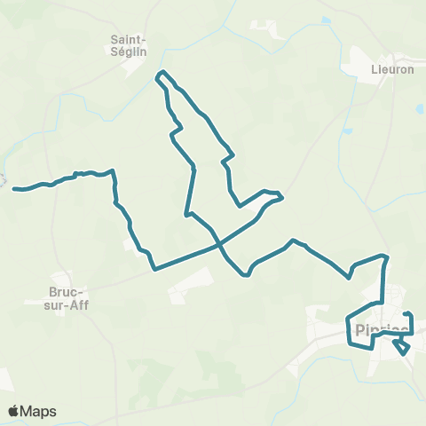 Redon Scolaire  map