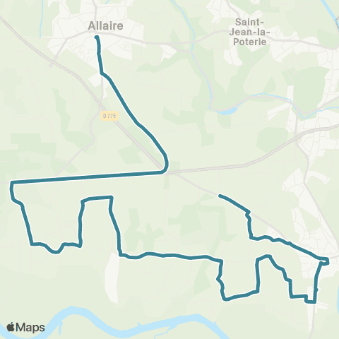 Redon Scolaire  map