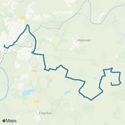 Redon Scolaire  map