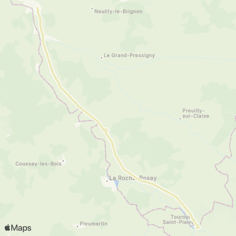 Rémi 37 Tournon-Saint-Martin - Amboise map