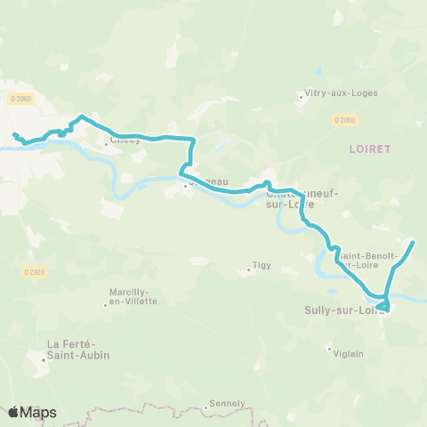 Rémi 45 Briare - Gien - Orléans map