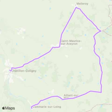 Rémi 45 Châtillon-Coligny map