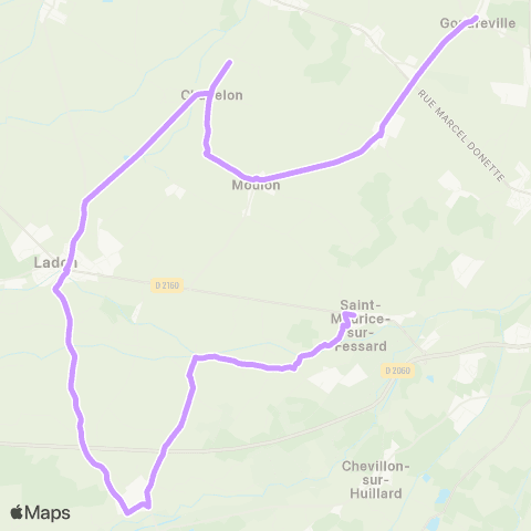 Rémi 45 Saint Maurice sur Fessard map