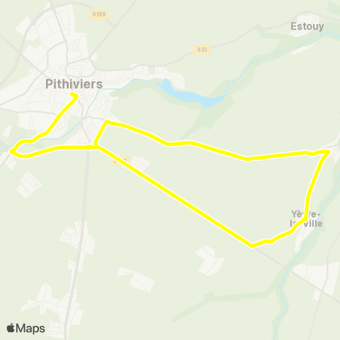 Rémi 45 Touristique B map