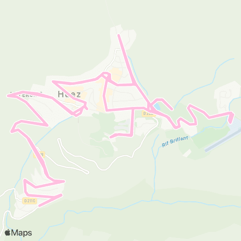 Resalp Alpe d'Huez été map