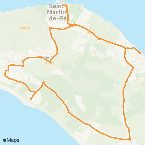 RespiRé Saint-Martin-de-Ré - Sainte-Marie-de-Ré map