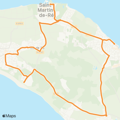 RespiRé Saint-Martin-de-Ré - Sainte-Marie-de-Ré map