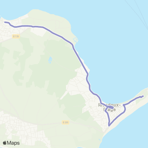 RespiRé Rivedoux-Plage Sablanceaux - La Flotte map