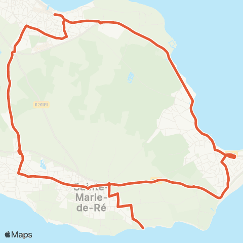 RespiRé Navette C1 map