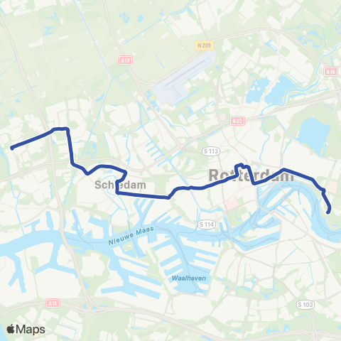 RET De Esch - Holy map