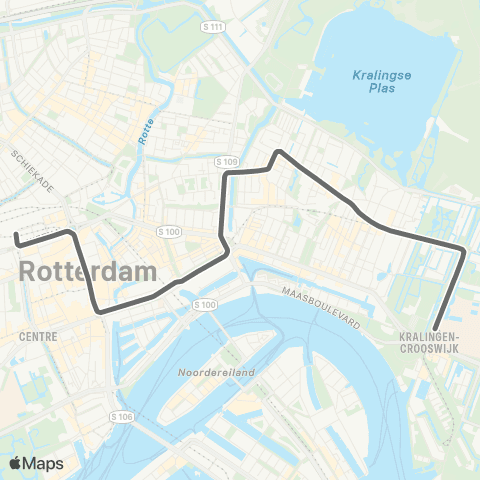 RET Pendeltram Bevrijdingsfestival 2026 map