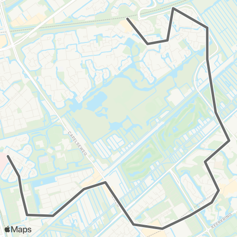 RET Capelle Centrum - Schollevaar map