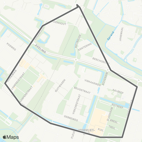 RET Hoogvliet Metro - Zalmplaat map