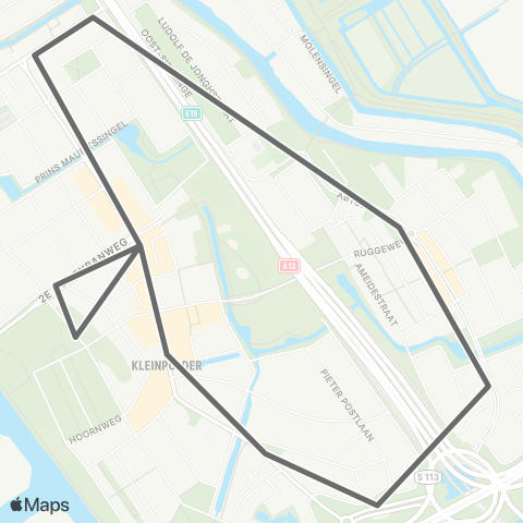 RET Zalmhuis - Blaak map