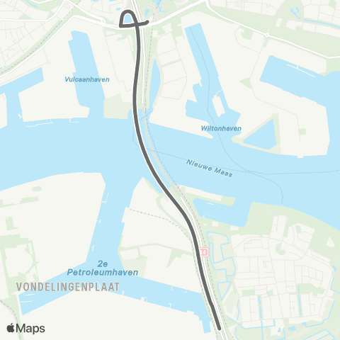 RET Pendelbus Metro PNS-VSZ 2026 map