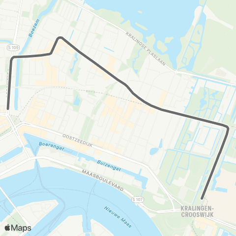 RET Pendeltram BOL-OPL tbv metro aug 2026 map