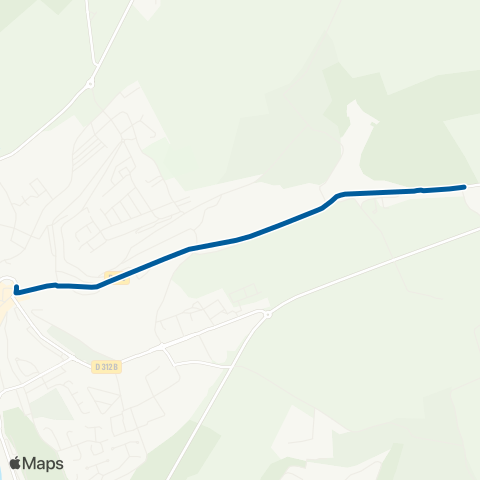 Rezo'Bus Bolbec Mairie - Vivier map