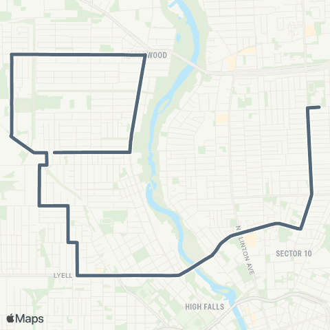 RCSD Special Edgerton / Norton map