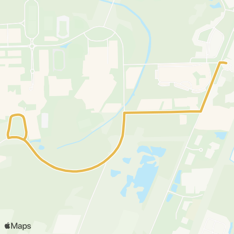 Rochester Institute of Technology RIT Inn Morning map