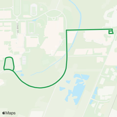 Rochester Institute of Technology RIT Inn Day map