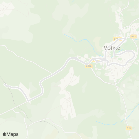 RLV Mobilités Navette de Volvic map