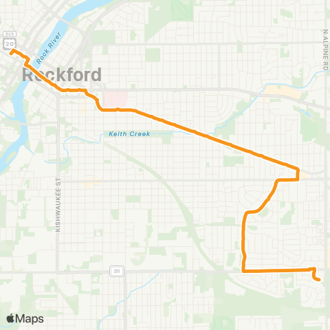 RMTD Charles Street map