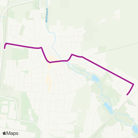 RMVB Darmstadt-Arheilgen Bahnhof - Darmstadt-Arheilgen Steinstraße map