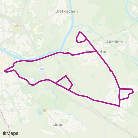 RMVB Limburg (Lahn) Zob Süd - Limburg (Lahn) Zob Süd map