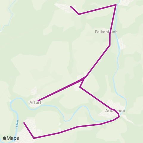 RMVB Runkel Schule - Villmar Schule map