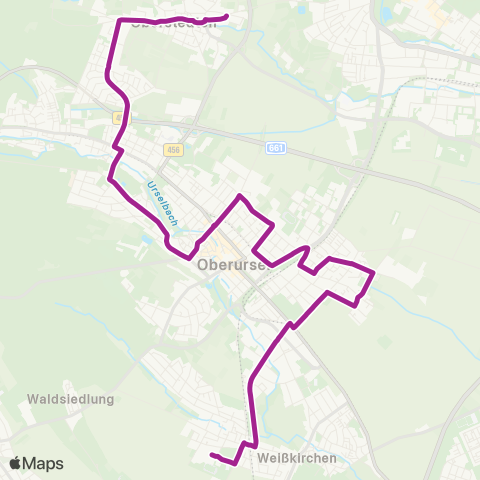 RMVB Gernsheim Peter-Schöffer-Schule - Gernsheim-Allmendfeld Ortsmitte map