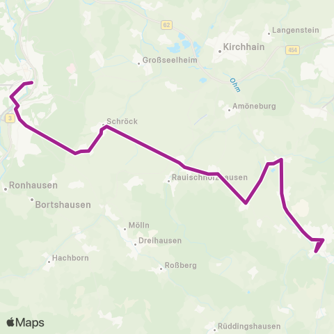 RMVB Eiterfeld Schule - Eiterfeld Schule map