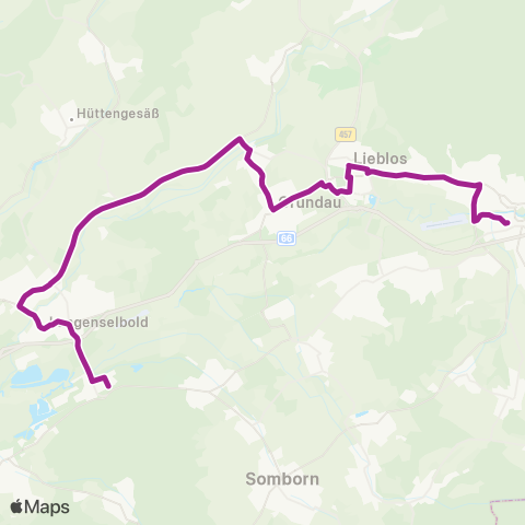 RMVB Grävenwiesbach Schule - Grävenwiesbach-Hundstadt Feldbergstraße map