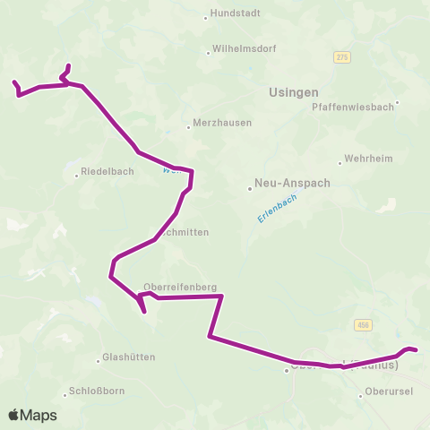 RMVB Neuhof Albert-Schweitzer-Schule - Kalbach-Heubach Sägewerk map