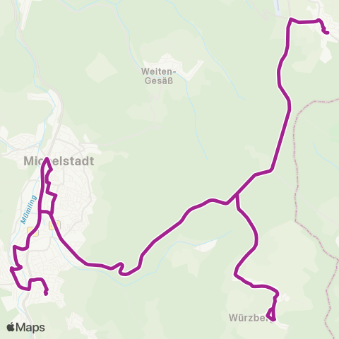 RMVB Frankfurt (Main) Bergen Ost - Frankfurt (Main) AM Hessen-Center map